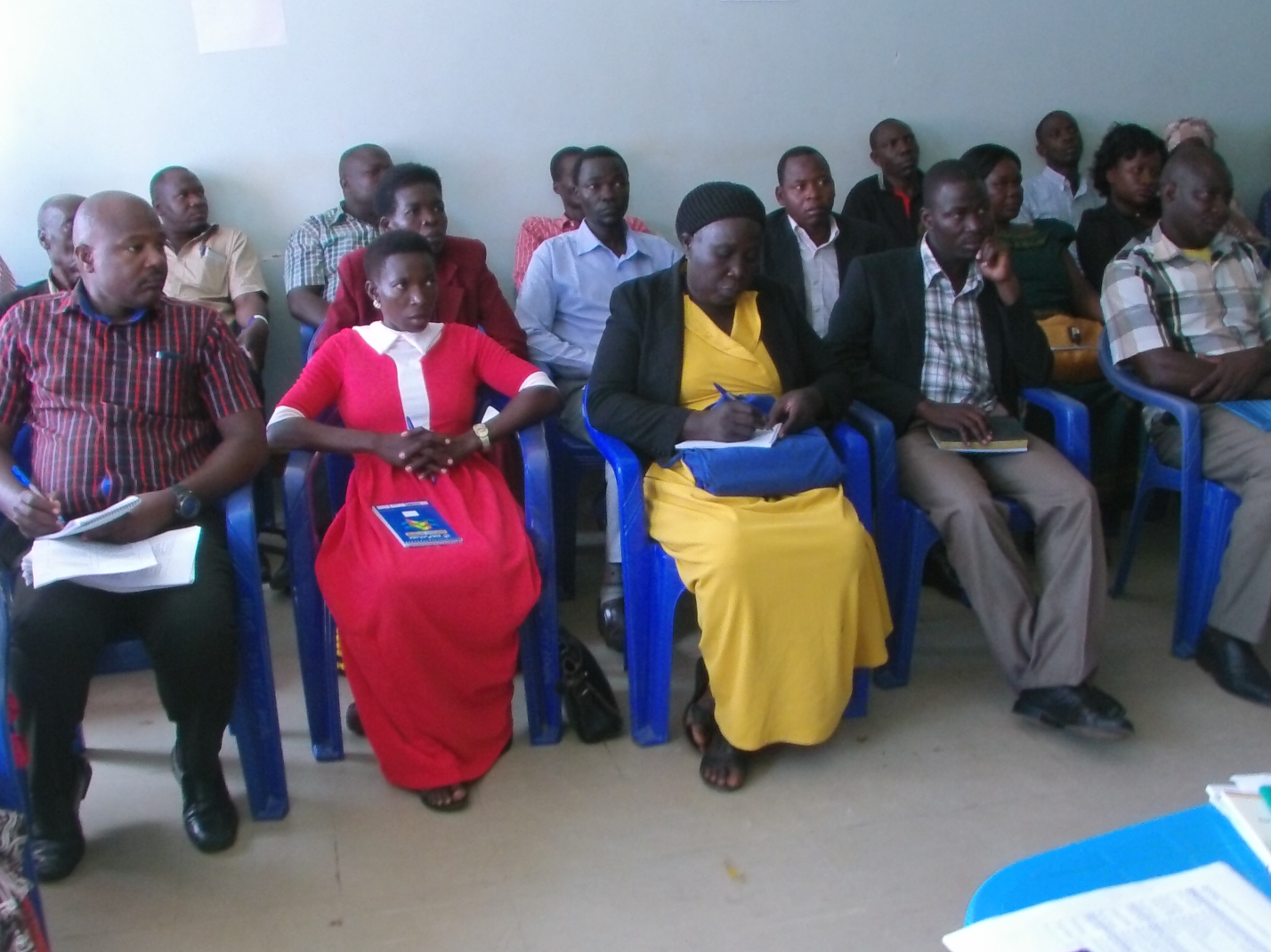 Members of the environment committee during their induction